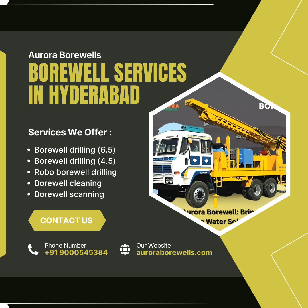 borewell drilling services in hyderabad